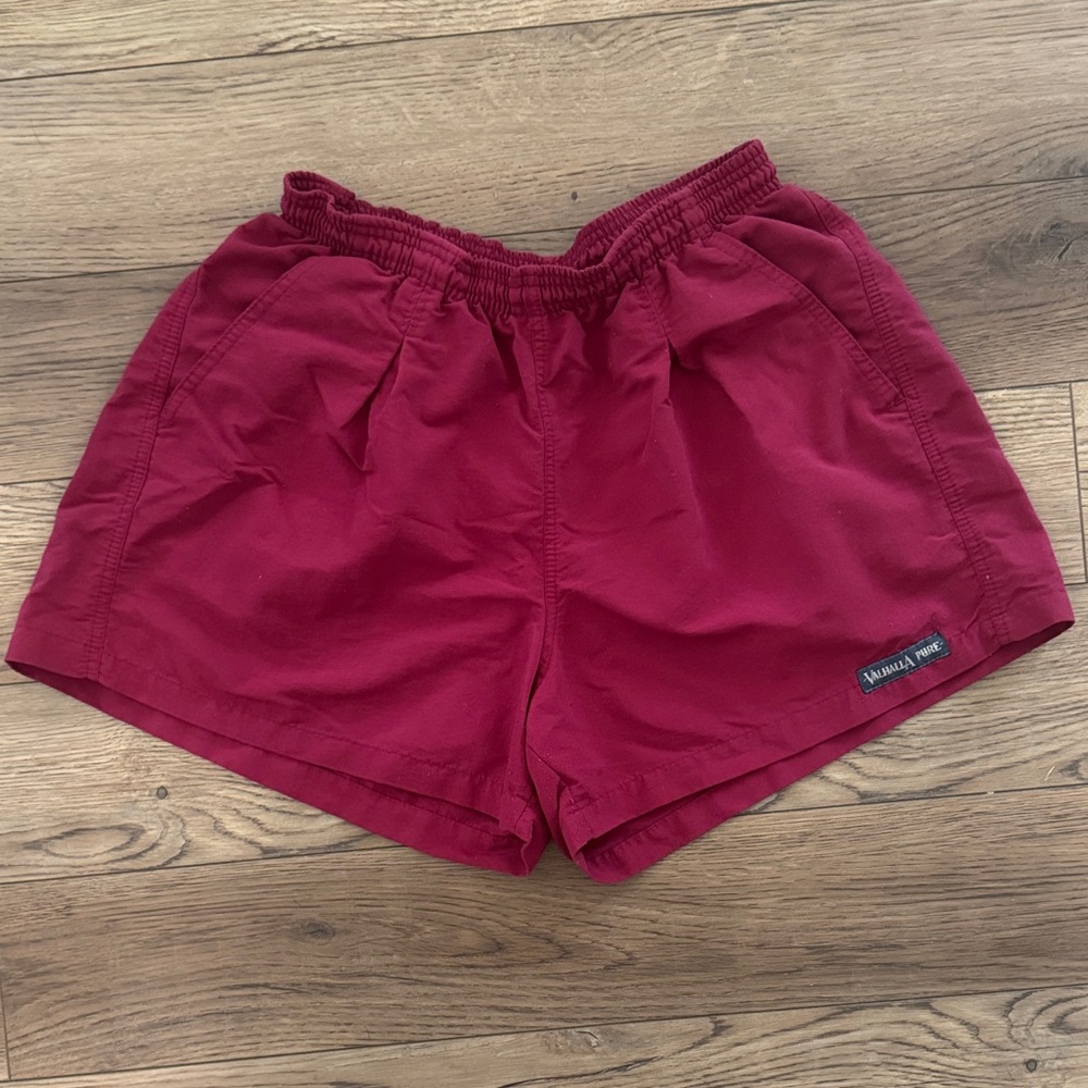 Vintage Maroon active Shorts